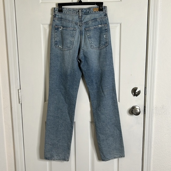Adriano Goldschmied Alexxis Straight High Rise Vintage Fit Jeans in Brez size 26 - Picture 8 of 16